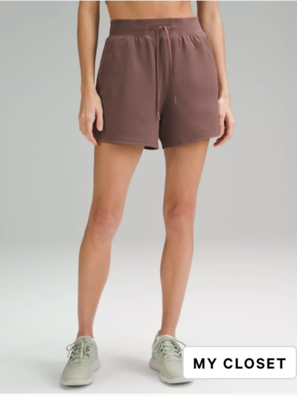 lululemon athletica Brown Athletic Shorts